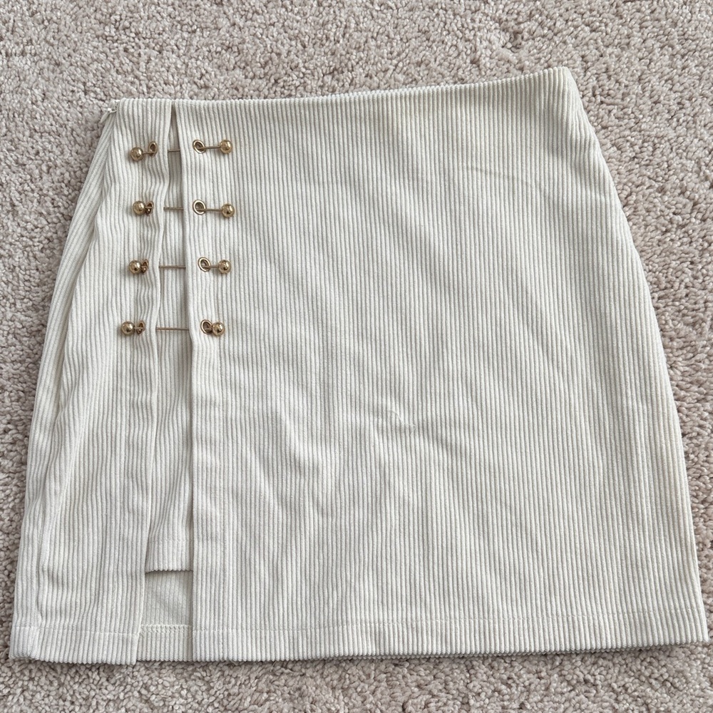 Mini Skirt w/ Gold Accents